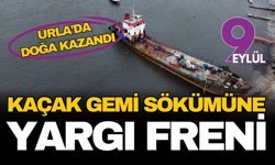 Urla’da doğa kazandı: Kaçak gemi sökümüne geçit yok