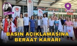 Basın Açıklamasına Beraat Kararı