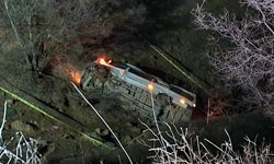 Devrilen minibüste 2 maden işçisi hayatını kaybetti