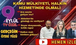 Kamu Mülkiyeti, Halkın Hizmetinde Olmalı