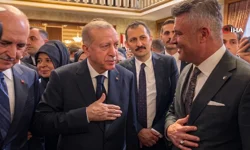 Erdoğan ile Saran bir araya geldi