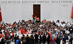 Çocukların dilekleri Meclis’e taşındı: 23 Nisan’da sergilenecek