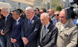 Prof. Dr. Mehmet Haberal, yakın dostu Cindoruk'u son yolculuğunda yalnız bırakmadı