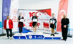 İzmirlilerden buzda madalya yağmuru
