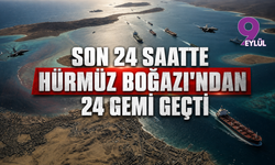 Son 24 saatte Hürmüz Boğazı'ndan 24 gemi geçti