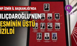 CHP İzmir İl Başkanlığı'nda Kılıçdaroğlu'nun resminin üstü çizildi
