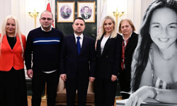 Gürlek, Çağla'nın ailesiyle görüştü