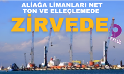 Aliağa Limanları net ton ve elleçlemede liderliğini sürdürüyor