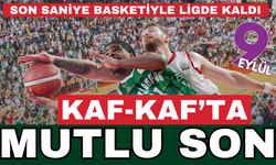 Karşıyaka son saniyede ligde kaldı!
