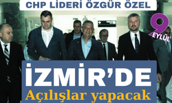 CHP lideri Özgür Özel İzmir'e geldi: Yarın açılışlar yapacak