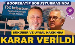 Kooperatif soruşturmasında gözaltına alınan Şükürer ve Uysal serbest bırakıldı