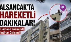 Alsancak'ta Hareketli Dakikalar: Hastane Yakınında İntihar Girişimi!