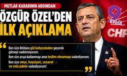 Mutlak kararının ardından Özgür Özel’den ilk mesaj