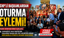 CHP’li başkanlardan oturma eylemi: “Bu mücadele sürecek”