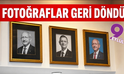 Özel ve Kılıçdaroğlu’nun fotoğrafları geri döndü