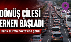 Bayram dönüşü yoğunluğu başladı