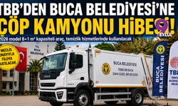 Buca Belediyesi’ne çöp kamyonu hibesi: Araç filosuna yeni takviye