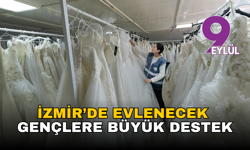 İzmir’de evlenecek gençlere büyük destek: Gelinlikten ev tekstiline ücretsiz yardım