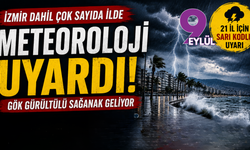 Meteoroloji alarm verdi! 21 il için sarı kodlu uyarı: Kuvvetli sağanak kapıda