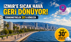 İzmir’de yaz havası geri geliyor: Sıcaklık 30 dereceye dayanacak