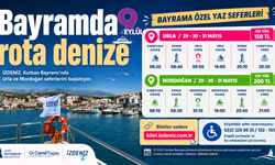 İzmir’de bayram rotası deniz oldu: İZDENİZ’den Urla ve Mordoğan seferleri