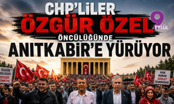 CHP'liler Özgür Özel öncülüğünde Anıtkabir'e yürüyor