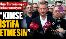 Özgür Özel’den yeni parti iddialarına net yanıt: 'Kimse istifa etmesin'