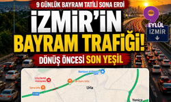 İzmir’e dönüş başladı: Bayram tatilinin son gününde yollarda hareketlilik