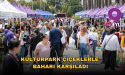 Kültürpark çiçeklerle baharı karşıladı