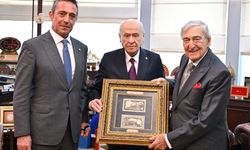 Devlet Bahçeli, Rahmi ve Ali Koç’u Kabul Etti