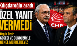 Kılıçdaroğlu, Özgür Özel'i aradı! Özel: Gecesi ve gündüzüyle genel merkezdeyiz