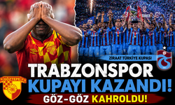Kupayı Trabzonspor kazandı, Göz-Göz kahroldu