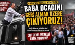 Özgür Özel’den sert çıkış: “Baba ocağını geri almak üzere çıkıyoruz”