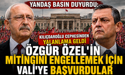 Kılıçdaroğlu Özgür Özel'in mitingini engellemek için Vali'ye başvurdu