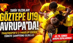 Göztepe tarih yazdı: Avrupa biletini U19 aldı!