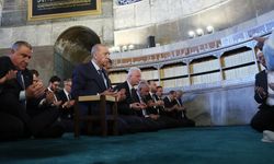 Cumhurbaşkanı Erdoğan cuma namazını Ayasofya’da kıldı