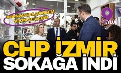 CHP İzmir örgütü sokağa indi: Bornova’da seçim ve geçim seferberliği