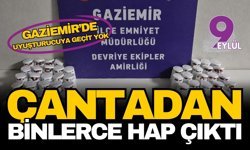 İzmir’de taksi operasyonu: Sırt çantasından binlerce zehir çıktı