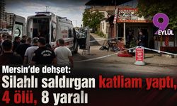 Mersin'de dehşet: Silahlı saldırgan katliam yaptı, 4 ölü, 8 yaralı
