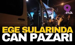 Ege sularında can pazarı: 43 göçmen kurtarıldı, 9 yaşındaki çocuk hayatını kaybetti