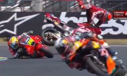 Marc Marquez’in Korkutan Kazası Kamerada