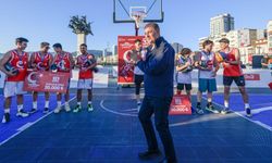 Gündoğdu’da basketbol şöleni: Gençler İzmir’i ayağa kaldırdı