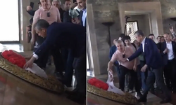 Anıtkabir’de çelenk tartışması: Özgür Özel’in taşıdığı çelenk mozoleye alınmadı