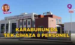 Karaburun'da tek cihaza 8 personel