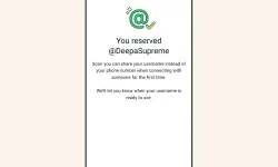 WhatsApp'ta Büyük Değişim: Adınızı Kapmak İçin Acele Edin