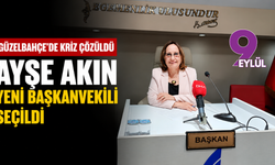 Güzelbahçe'de kriz çözüldü: Ayşe Akın yeni Başkanvekili seçildi