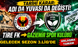 Tire FK tarih oldu! Artık Gaziemir Spor Kulübü olarak sahaya çıkacak