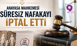 Süresiz nafaka iptal edildi