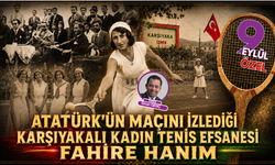 İzmir’in kortlarından Cumhuriyet’e uzanan gurur: İlk kadın tenisçilerimizden Fahire Hanım