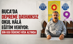 Buca’da depreme dayanıksız okul hâlâ eğitim veriyor: Bin 650 öğrenci risk altında